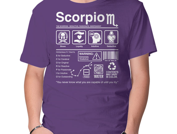 Scorpio Label