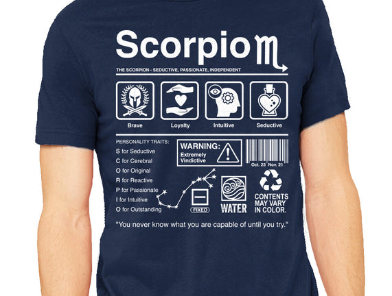 Scorpio Label