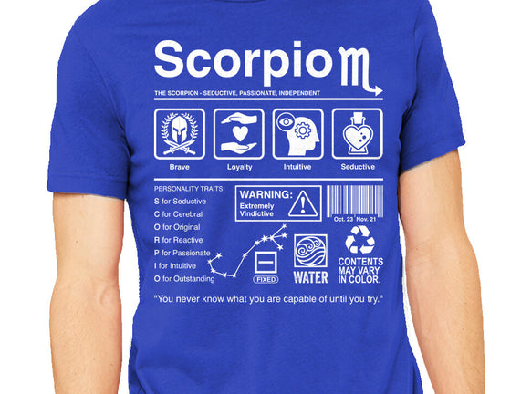 Scorpio Label