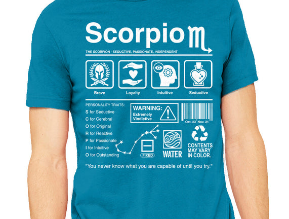Scorpio Label
