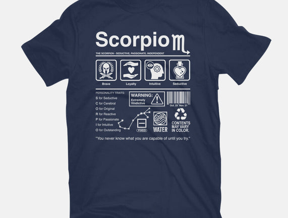 Scorpio Label