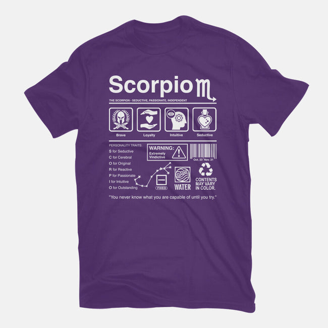 Scorpio Label-Womens-Fitted-Tee-DrMonekers