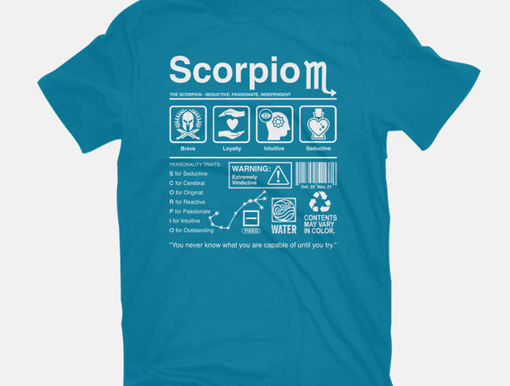 Scorpio Label