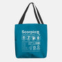 Scorpio Label-None-Basic Tote-Bag-DrMonekers