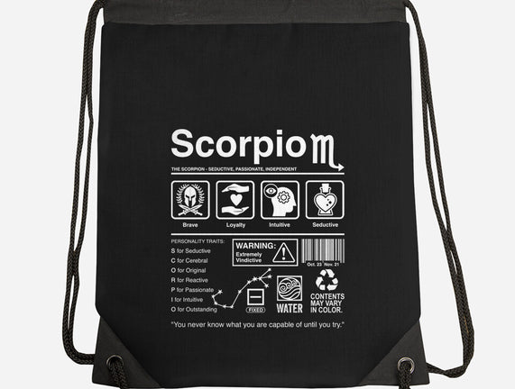 Scorpio Label