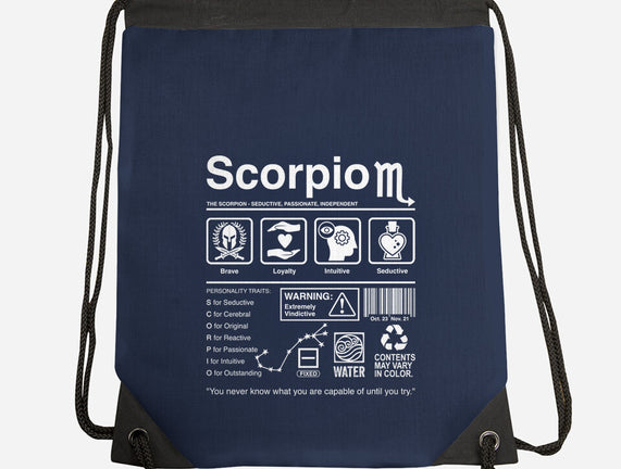 Scorpio Label