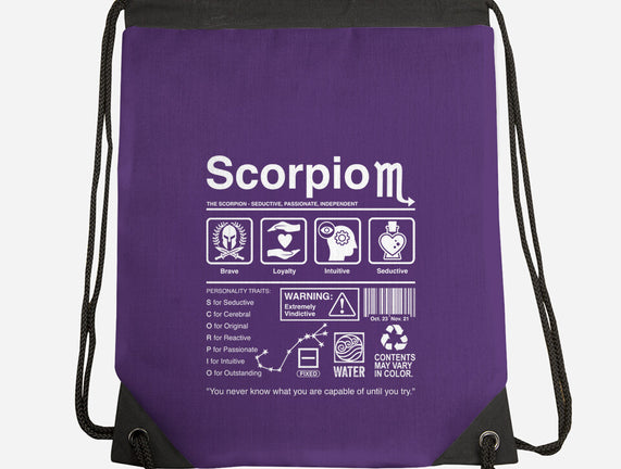 Scorpio Label