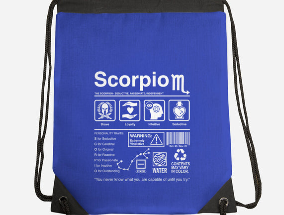 Scorpio Label
