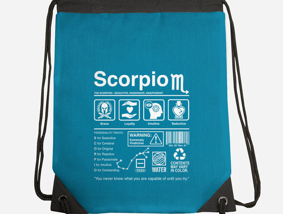 Scorpio Label