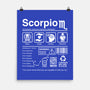Scorpio Label-None-Matte-Poster-DrMonekers