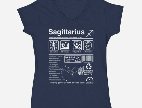 Sagittarius Label
