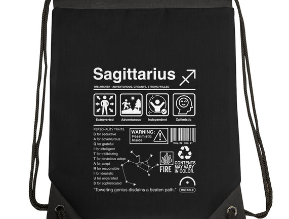 Sagittarius Label