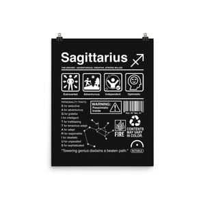 Sagittarius Label