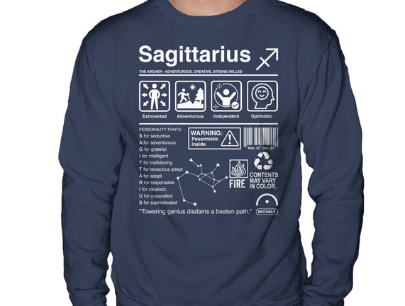 Sagittarius Label