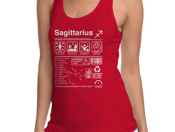Sagittarius Label