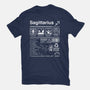 Sagittarius Label-Unisex-Basic-Tee-DrMonekers