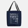 Sagittarius Label-None-Basic Tote-Bag-DrMonekers