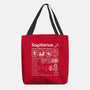 Sagittarius Label-None-Basic Tote-Bag-DrMonekers