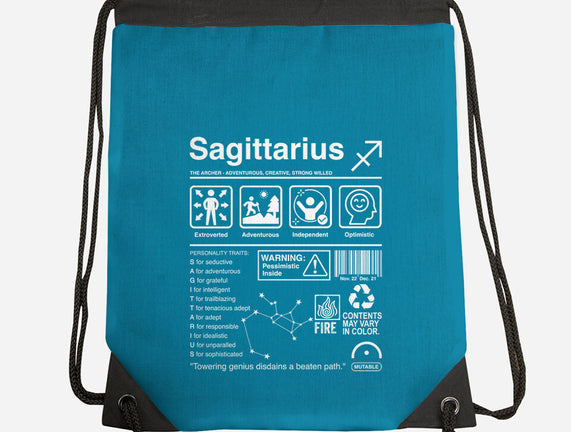 Sagittarius Label