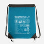 Sagittarius Label-None-Drawstring-Bag-DrMonekers