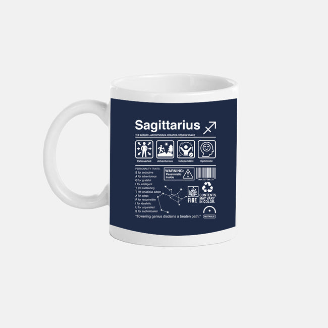 Sagittarius Label-None-Mug-Drinkware-DrMonekers
