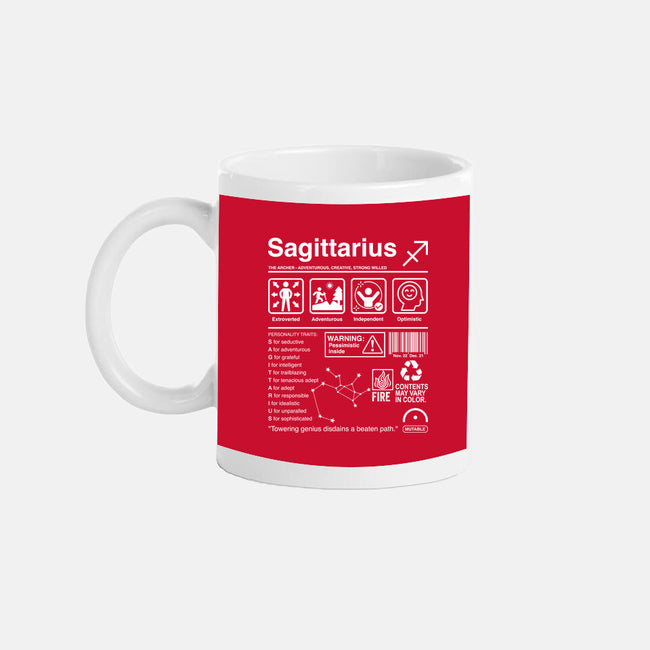 Sagittarius Label-None-Mug-Drinkware-DrMonekers