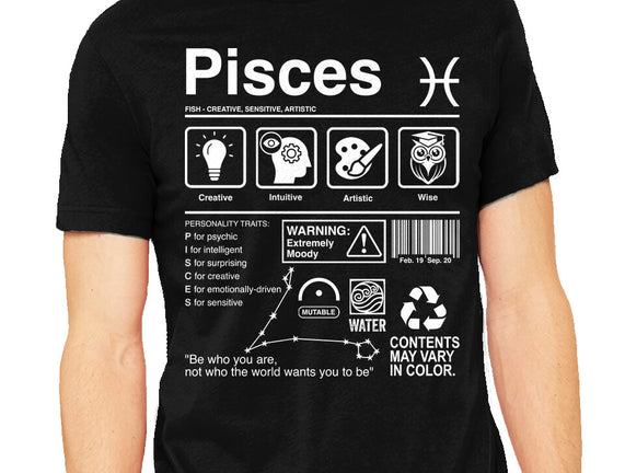 Pisces Label