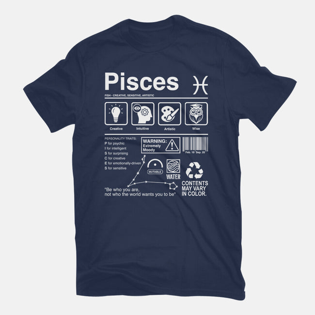 Pisces Label-Womens-Fitted-Tee-DrMonekers