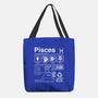 Pisces Label-None-Basic Tote-Bag-DrMonekers