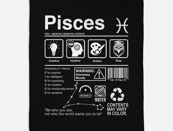 Pisces Label