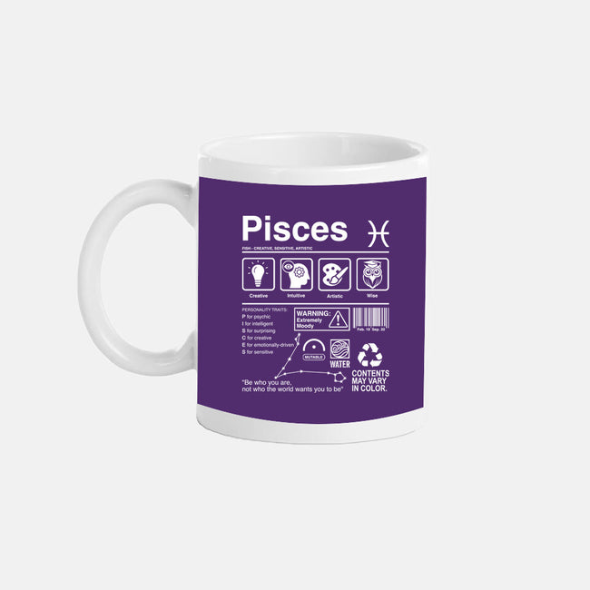 Pisces Label-None-Mug-Drinkware-DrMonekers