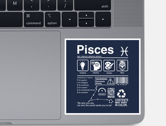 Pisces Label