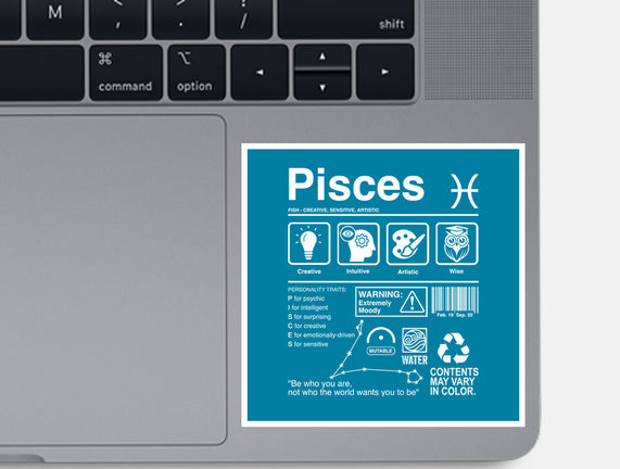 Pisces Label