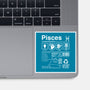 Pisces Label-None-Glossy-Sticker-DrMonekers