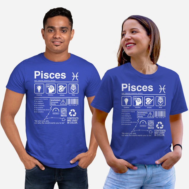 Pisces Label-Unisex-Basic-Tee-DrMonekers