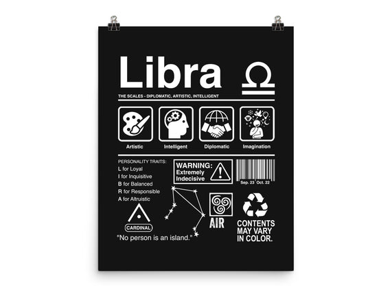 Libra Label