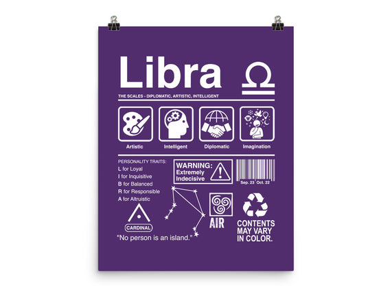 Libra Label