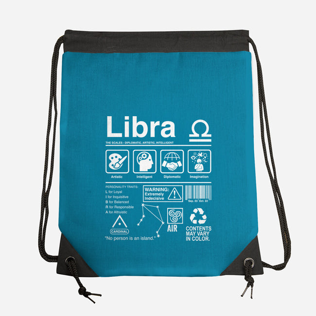 Libra Label-None-Drawstring-Bag-DrMonekers