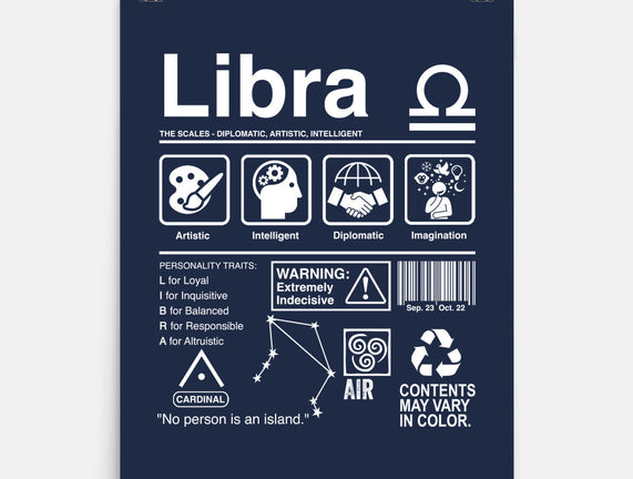 Libra Label