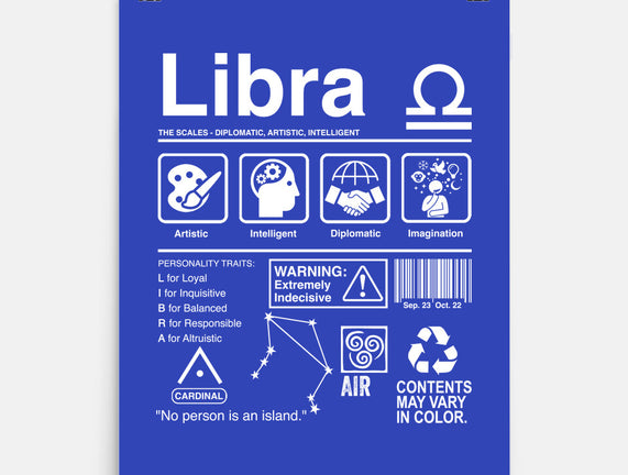 Libra Label