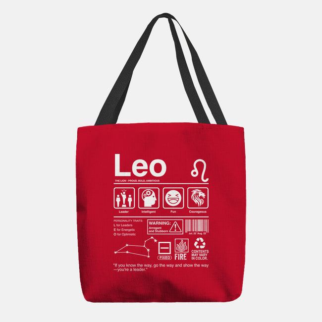 Leo Label-None-Basic Tote-Bag-DrMonekers