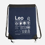Leo Label-None-Drawstring-Bag-DrMonekers