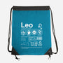 Leo Label-None-Drawstring-Bag-DrMonekers