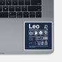 Leo Label-None-Glossy-Sticker-DrMonekers