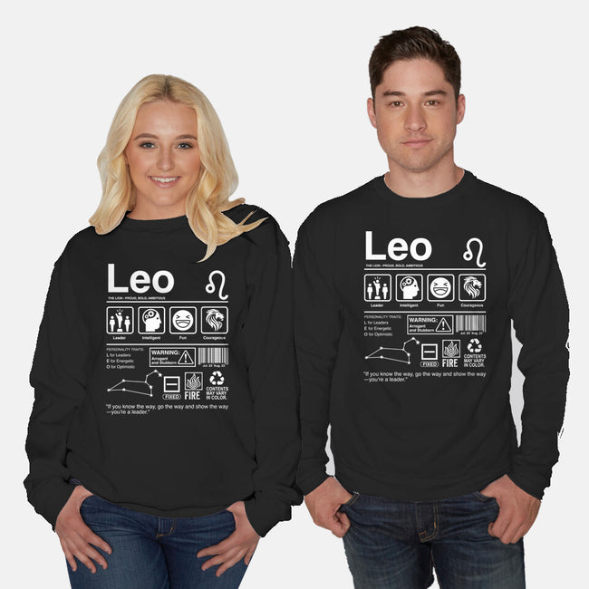Leo Label-Unisex-Crew Neck-Sweatshirt-DrMonekers