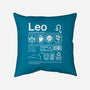 Leo Label-None-Removable Cover w Insert-Throw Pillow-DrMonekers