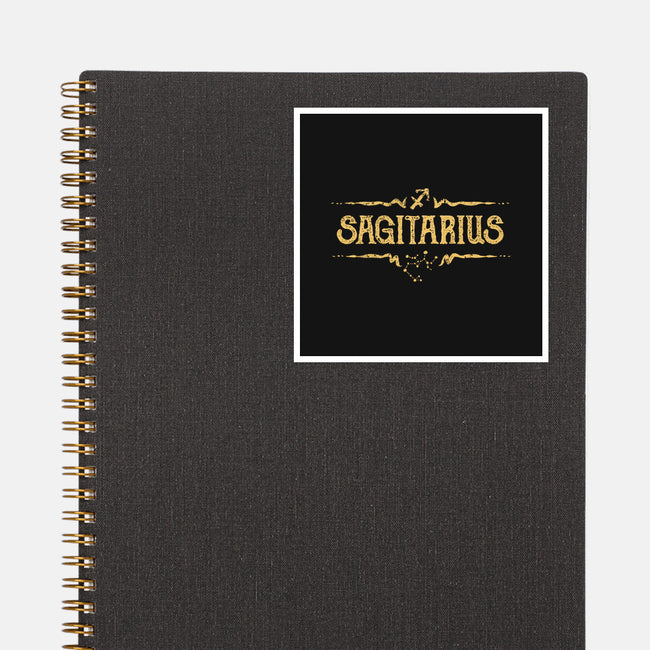 Vintage Sagitarius-None-Glossy-Sticker-kg07