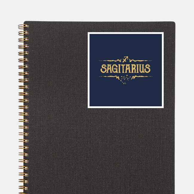 Vintage Sagitarius-None-Glossy-Sticker-kg07