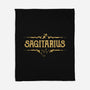 Vintage Sagitarius-None-Fleece-Blanket-kg07