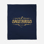 Vintage Sagitarius-None-Fleece-Blanket-kg07